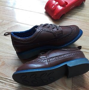 Boys Brown Oxfords Size 10